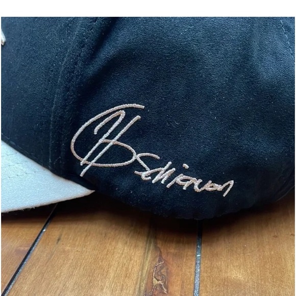 EUC BILT Black/Tan Hat Strap+Buckle - Picture 3 of 12